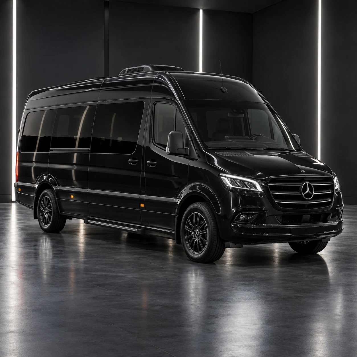 Jet Sprinter — luxury executive van body and exterior